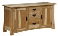 Modesto 2-Door 3-Drawer Credenza